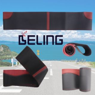custom car steering wheel cover black red truck steering wheel covers
