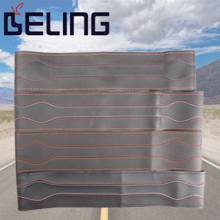 Hand stiching steering wheel cover Car Accessories DIY  Hand Sewing Leather 