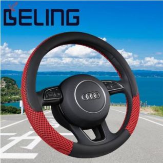 The auto steering wheel covers are made of double materials