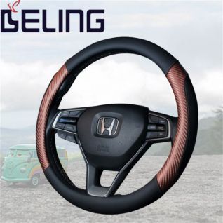 Carbon steering wheel cover all-season universal