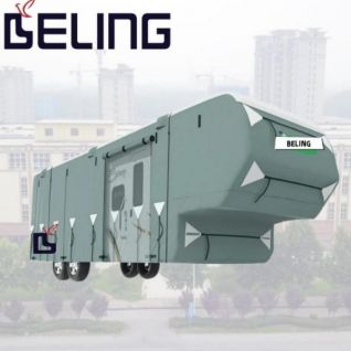 Windproof and dustproof practical multifunctional caravan travel car sunshade