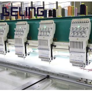 15 heads 12 needles high speed flat embroidery machine for sale
