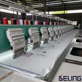 Flat embroidery machine 16 head embroidery machine price multihead embroidery computer machine
