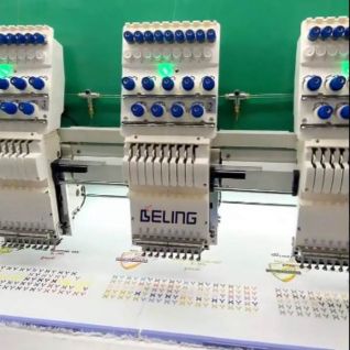 Industrial computerized 16 head embroidery machine multihead embroidery machine